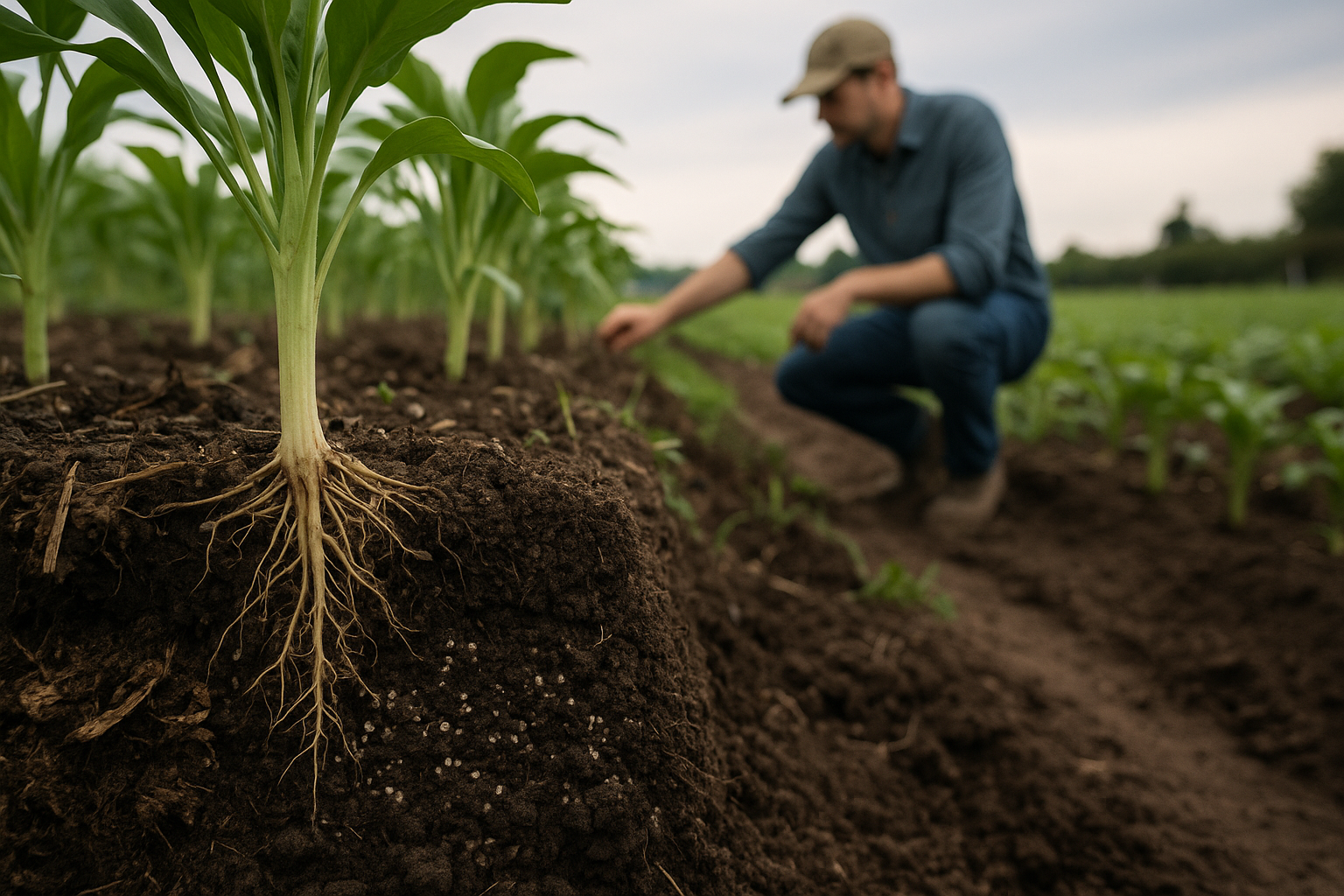 From Farm to Microbe: Organic Amendments & Soil Microbiome